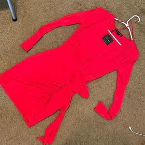 Red dress